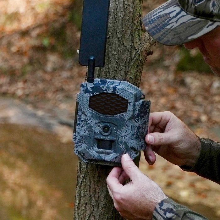 Spartan GoCam 2 with tree mount strap for easy mounting