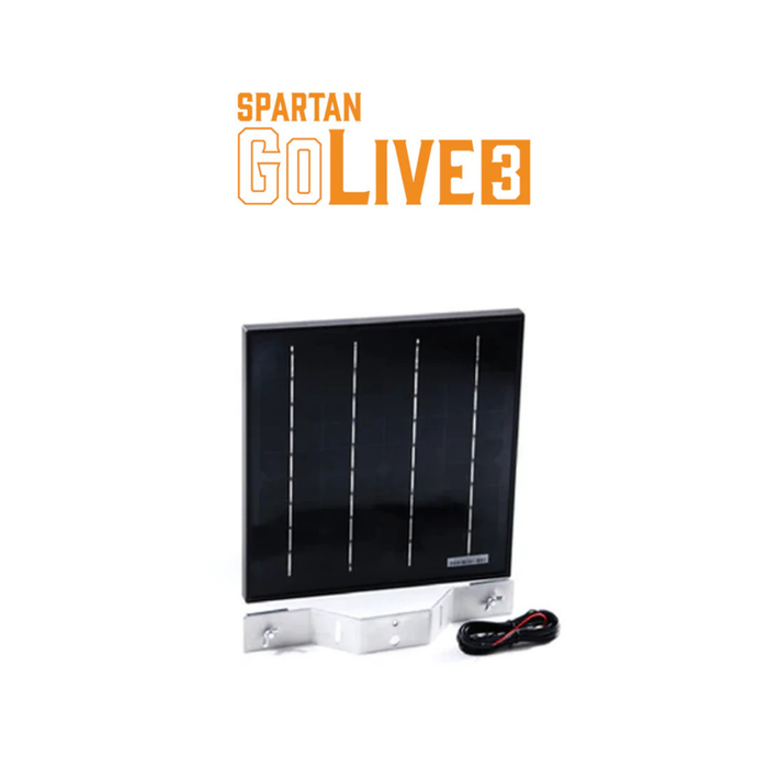 Spartan Golive 3 solar panel kit with mounting bracket and power cord