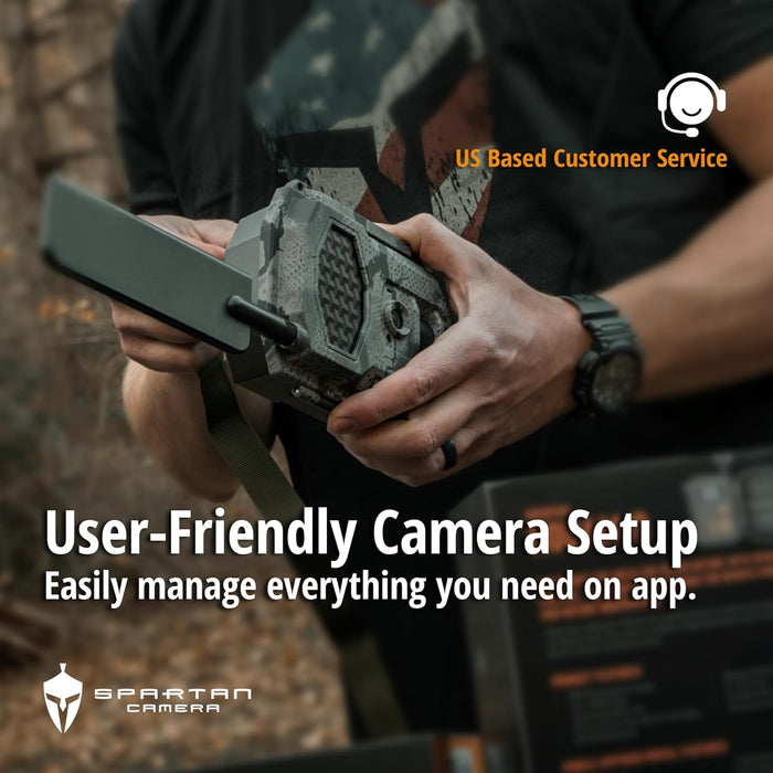 Spartan Trail Cameras, user friendly setup, US based customer service