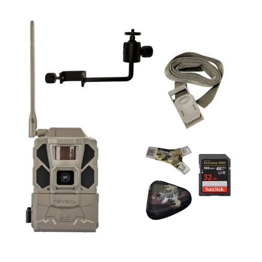 Tactacam REVEAL X 3.0 Bundle + Camera Mount & Buckle