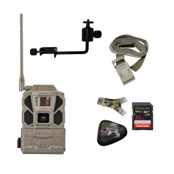 Tactacam REVEAL X Bundle Camera Mount Buckle Included