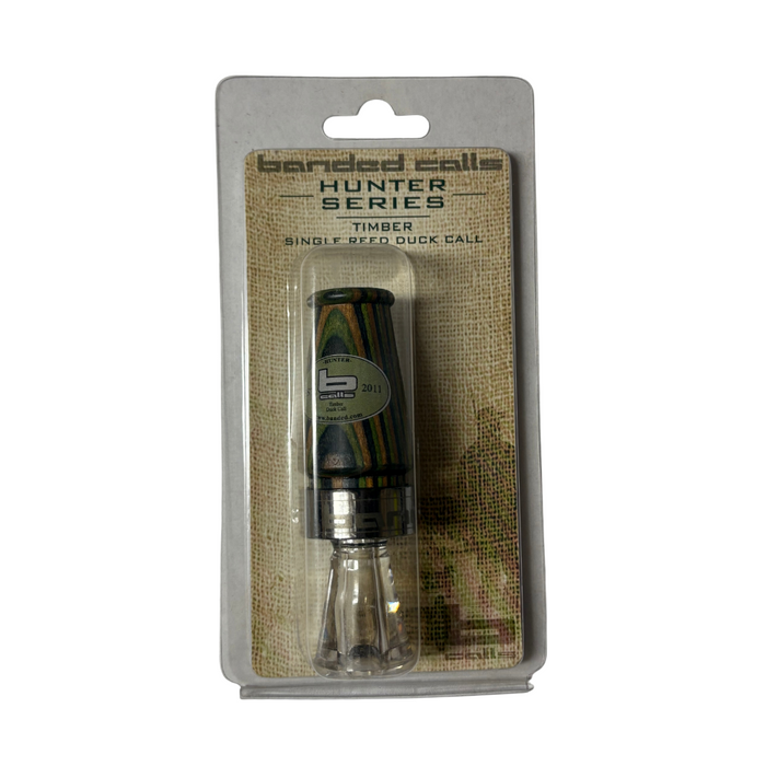 Banded Hunter Series Timber Single Reed Duck Call