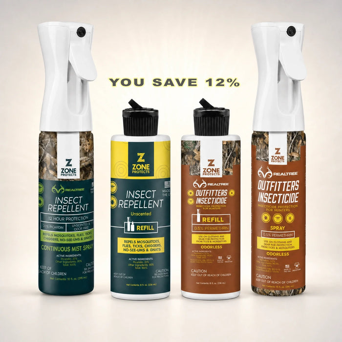 Zone Realtree Total Tick Prevention; Insect Repellent Plus Insecticide