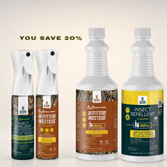 Zone Realtree Total Tick Prevention; Insect Repellent Plus Insecticide