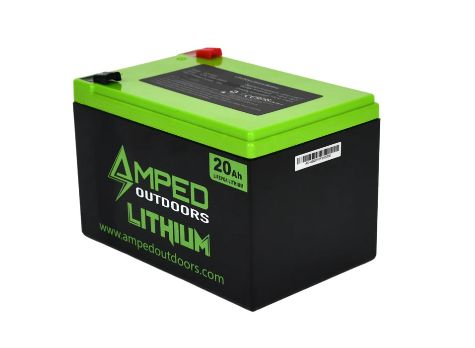 Amped Outdoors lithium battery