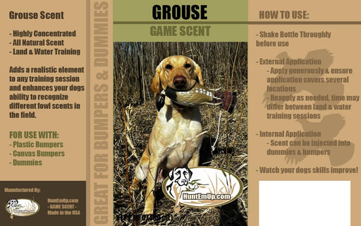 Ultimate Grouse Dog Training Scent