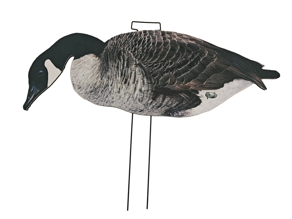HuntEmUp Pro-Flock Flocked Silhouette Decoys Canada Goose Silhouette Decoys (12 pk)