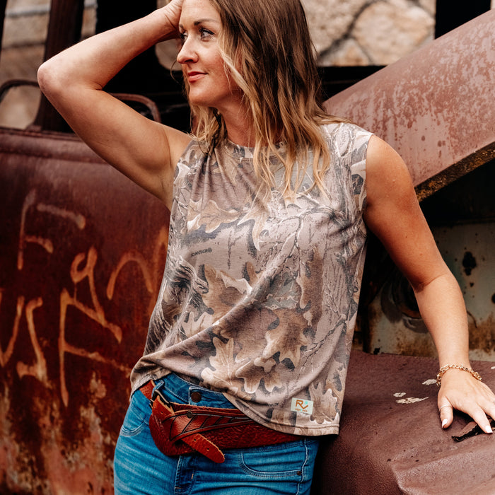 Vintage Ridge & Vale Realtree Camo Muscle Tank