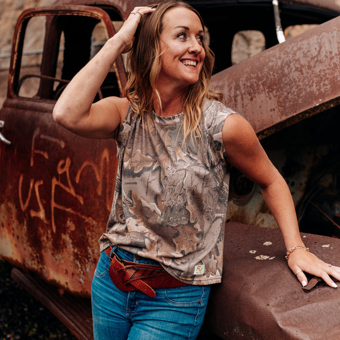 Vintage Ridge & Vale Realtree Camo Muscle Tank