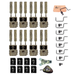 HuntEmUp DC2 WiseEye trail camera 8pk bundle with mounting system and accessories