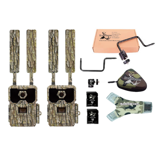 WiseEye Data Cam 2 No-Glow Double Bundle