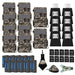 yellowstone.ai solar power bundle 10 pack with Y2 trail camera, solar panel, battery pack, card reader, case, microfiber cloth, and sd card