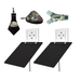 Yellowstone Solar panel 2pack with huntemup high speed card reader, case, and microfiber lens cleaning cloth