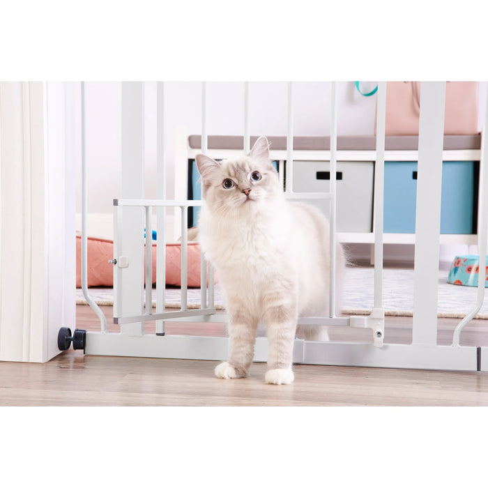 Carlson Extra Wide Pet Gate with Small Door