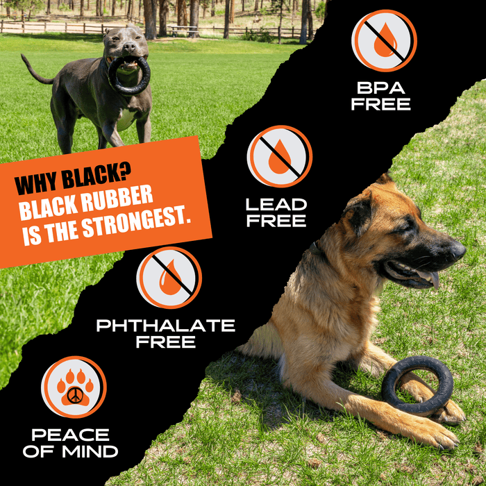 Monster K9 Chew Ring | Heavy Duty Dog Ring for Aggressive Chewers