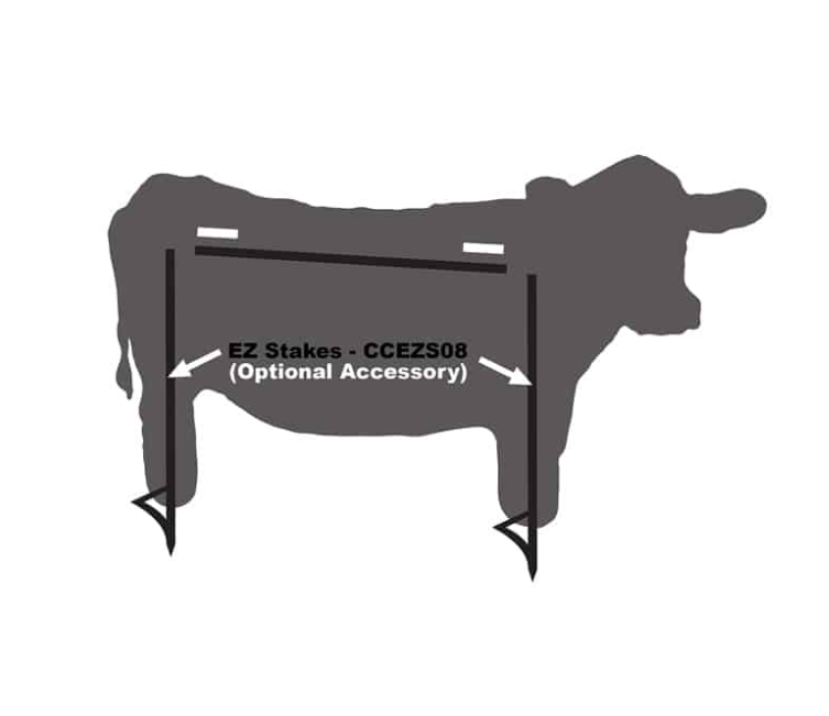 Real-Geese Confidence Cow - EZ Stake Leg Kit