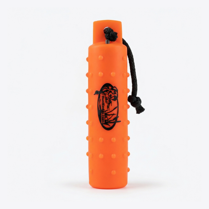 huntemup large orange 3inch dog training bumper