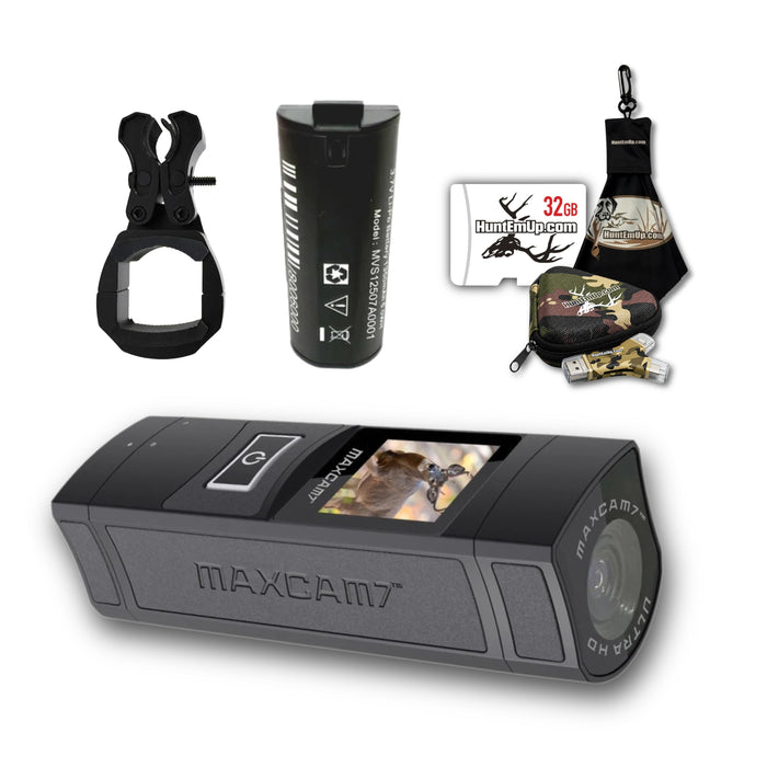 Maxcam7 Sportsman's Bundle with HuntEmUp Accessories