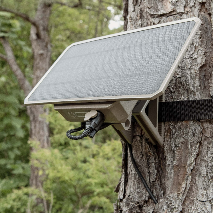 Moultrie EDGE 2 PRO Cellular Trail Camera 2-Pack with 2pc Solar Power Panels & 2pc HuntEmUp Mounts – No-Glow Cams with On-Demand Control & Unlimited Solar Power