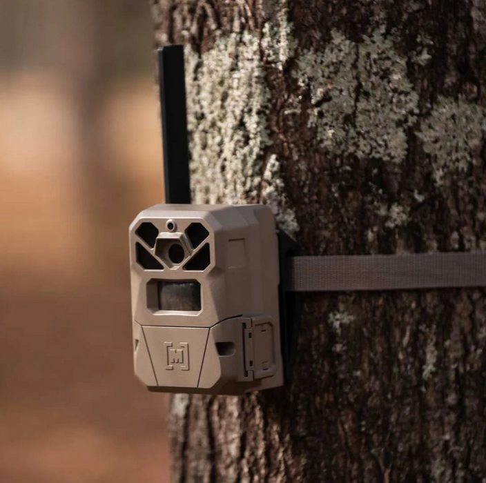 Moultrie EDGE 2 Trail Camera 2-Pack Bundle with 2 HuntEmUp Universal Mounts