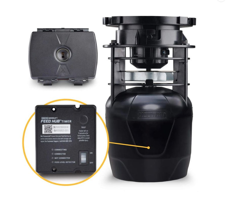 Moultrie Mobile Feed Hub Kit – Cellular-Controlled Feeder Upgrade for Remote Scheduling & Monitoring