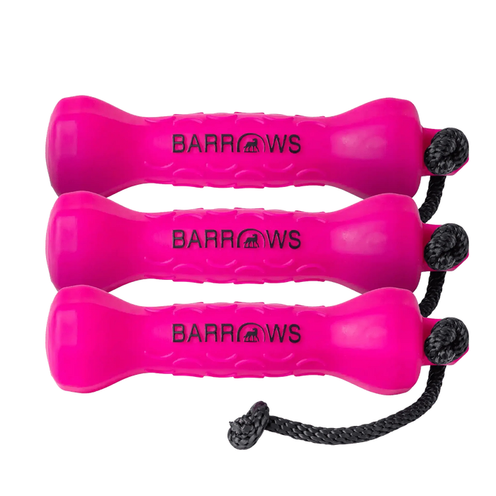 Barrows Outdoor Pink Training Bumper 3-Pack or 6-Pack