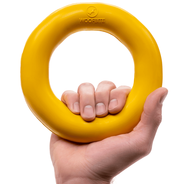 WOOFBITE Clutch Ring™ | Heavy Duty Dog Ring for Aggressive Chewers