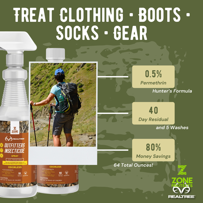 Realtree Outfitter's Permethrin Refill, 32oz