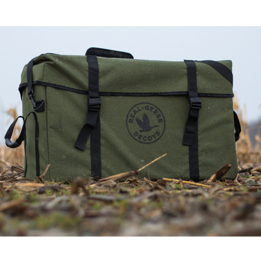 real geese decoy green tote bag