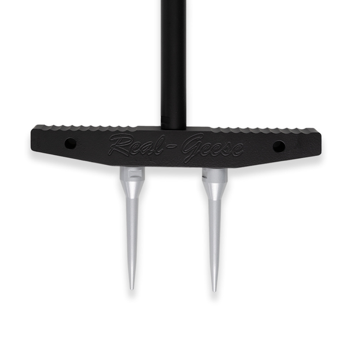 Real geese wire stake punch