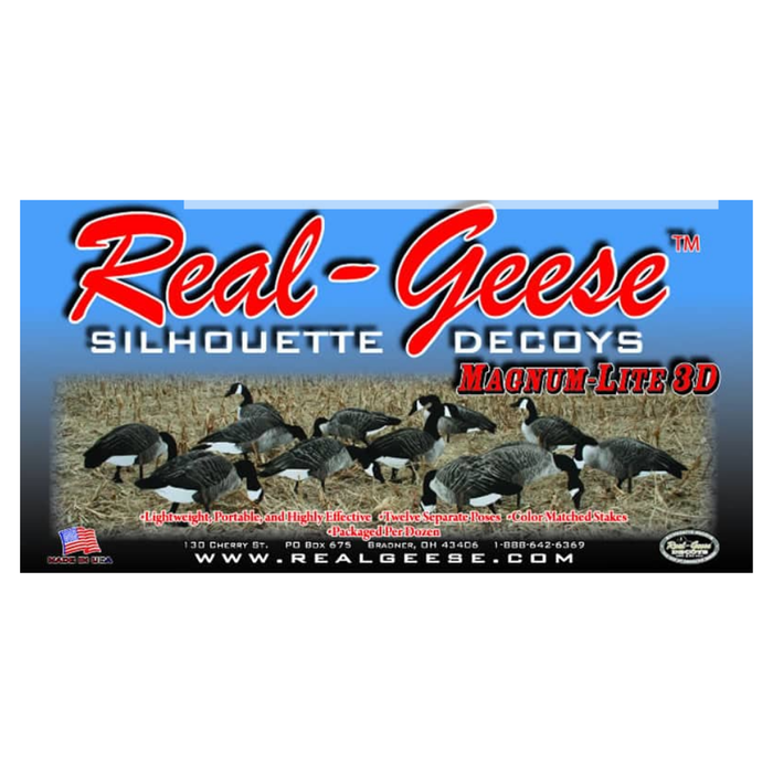 Magnum Lite 3D Canada Geese – 1 Dozen