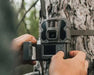 reveal pro 3.0 trail camera with tree mounting and LED Screen