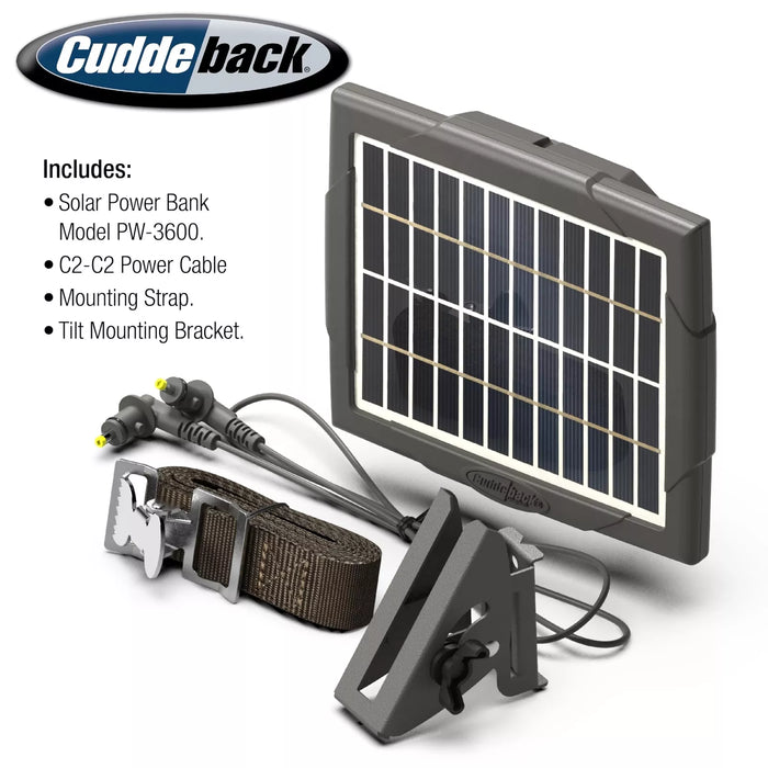 Cuddeback Solar Power Bank - PW-3600