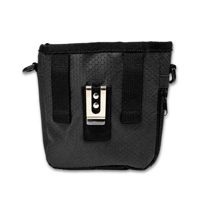 hands-free storage with belt clip