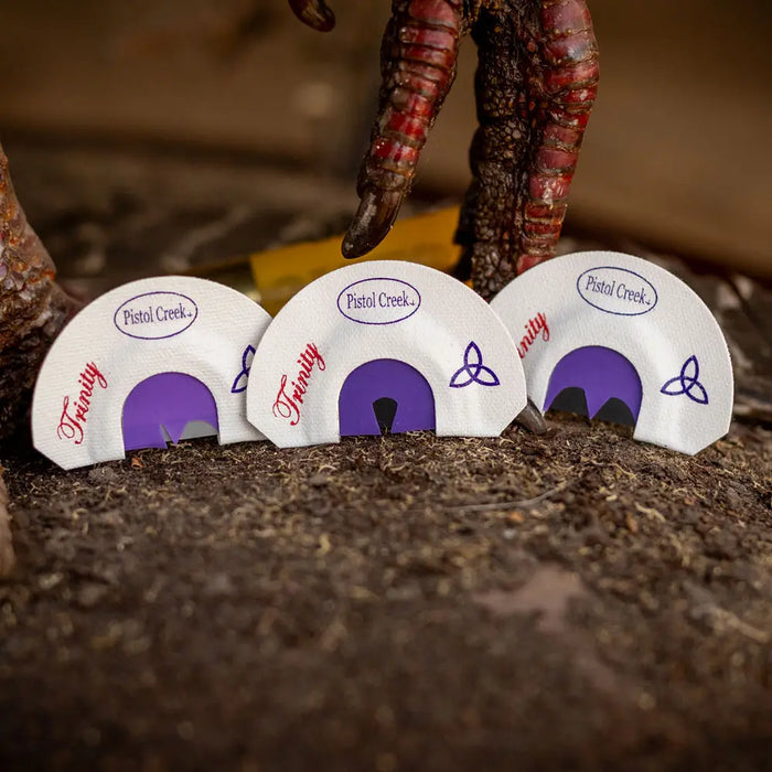 Pistol Creek Turkey Trinity Series Calls – Trinity Series - 3-Pack Turkey Mouth Calls
