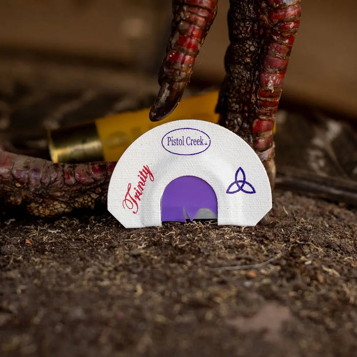 Pistol Creek Turkey Trinity (Son) Reverse Combo Cut (Trinity Series) Turkey Mouth Call