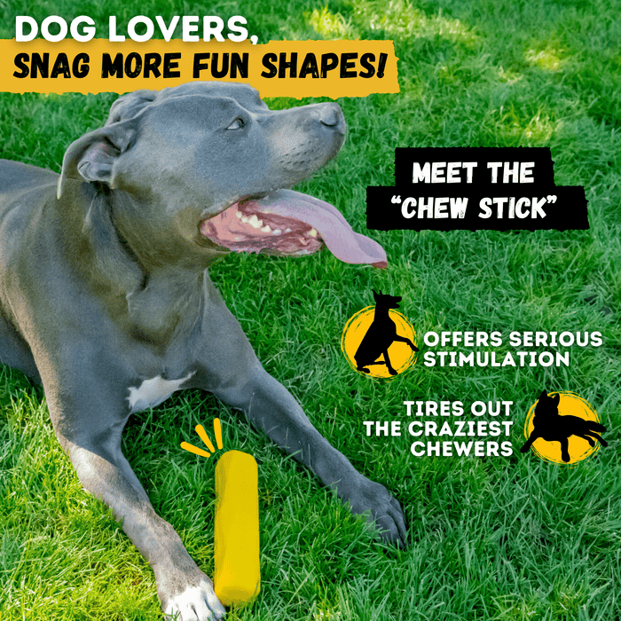 WOOFBITE Tug Chain™ | Heavy Duty Tug Toy for Aggressive Chewers