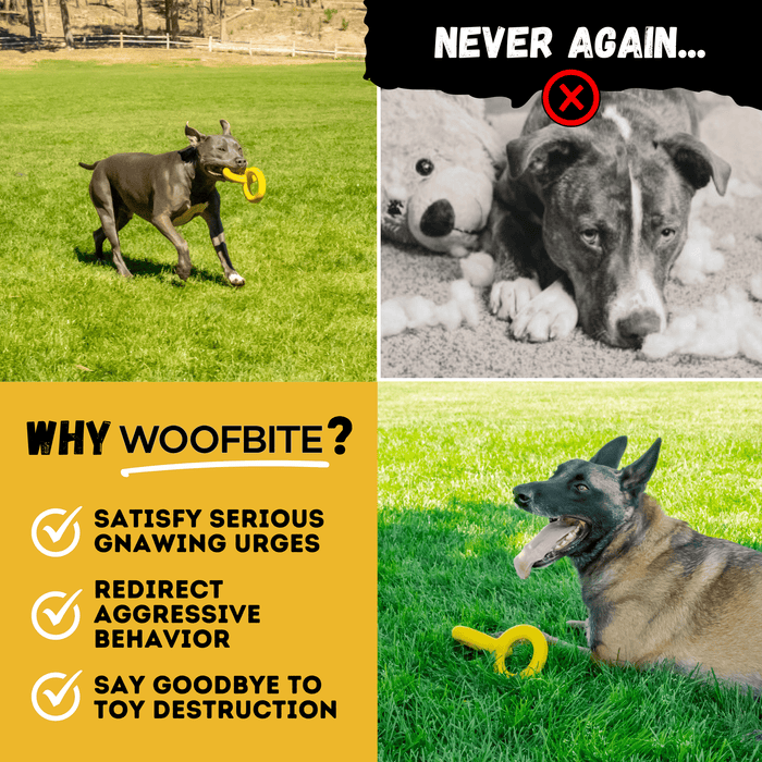 WOOFBITE Tug Chain™ | Heavy Duty Tug Toy for Aggressive Chewers