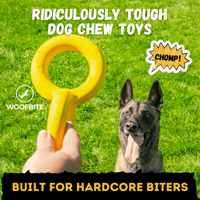 WOOFBITE Tug Chain™ | Heavy Duty Tug Toy for Aggressive Chewers