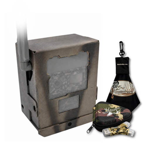 Yellowstone Y2 lock box with HEU high speed card reader, zipper case, and microfiber cloth