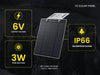 yellowstone Y2 solar panel with chew proof cable
