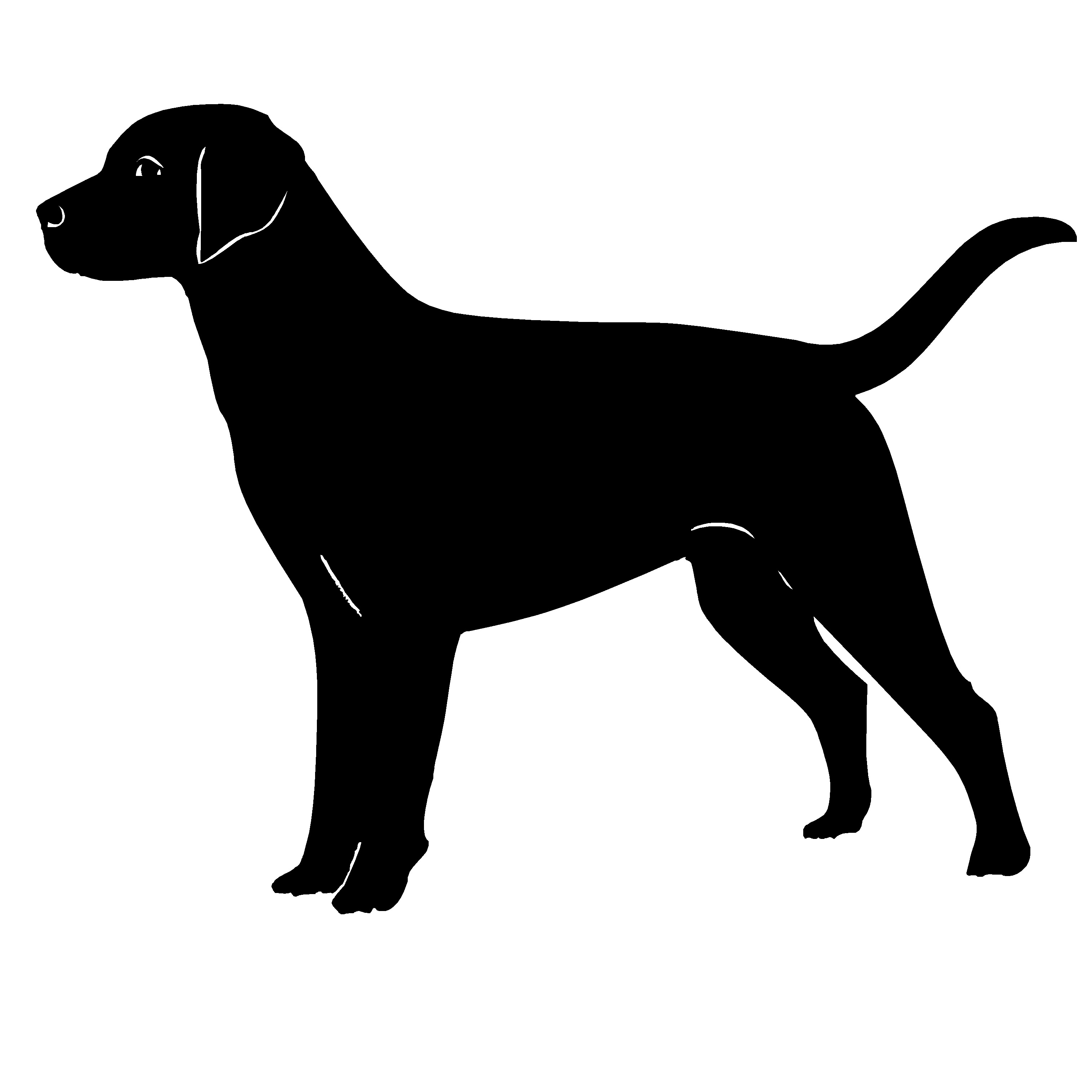 Labrador Retriever Decal Personalized - 3008P