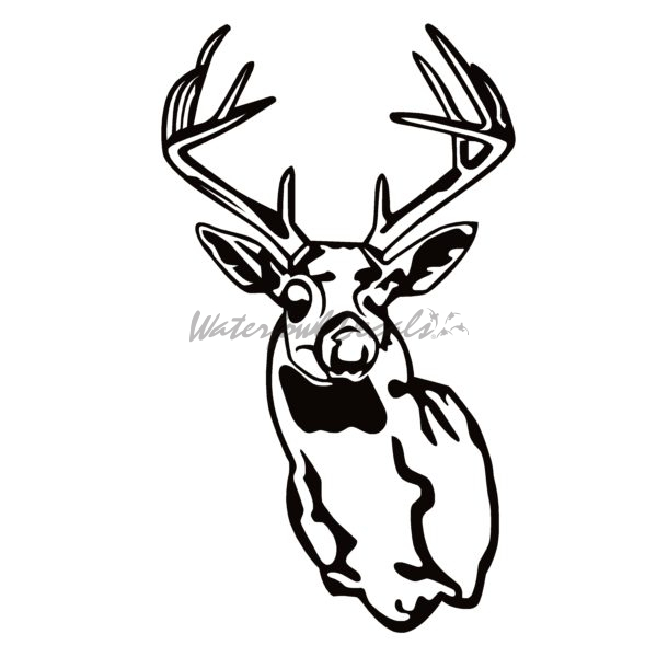 Deer Profile,Hunting Decal