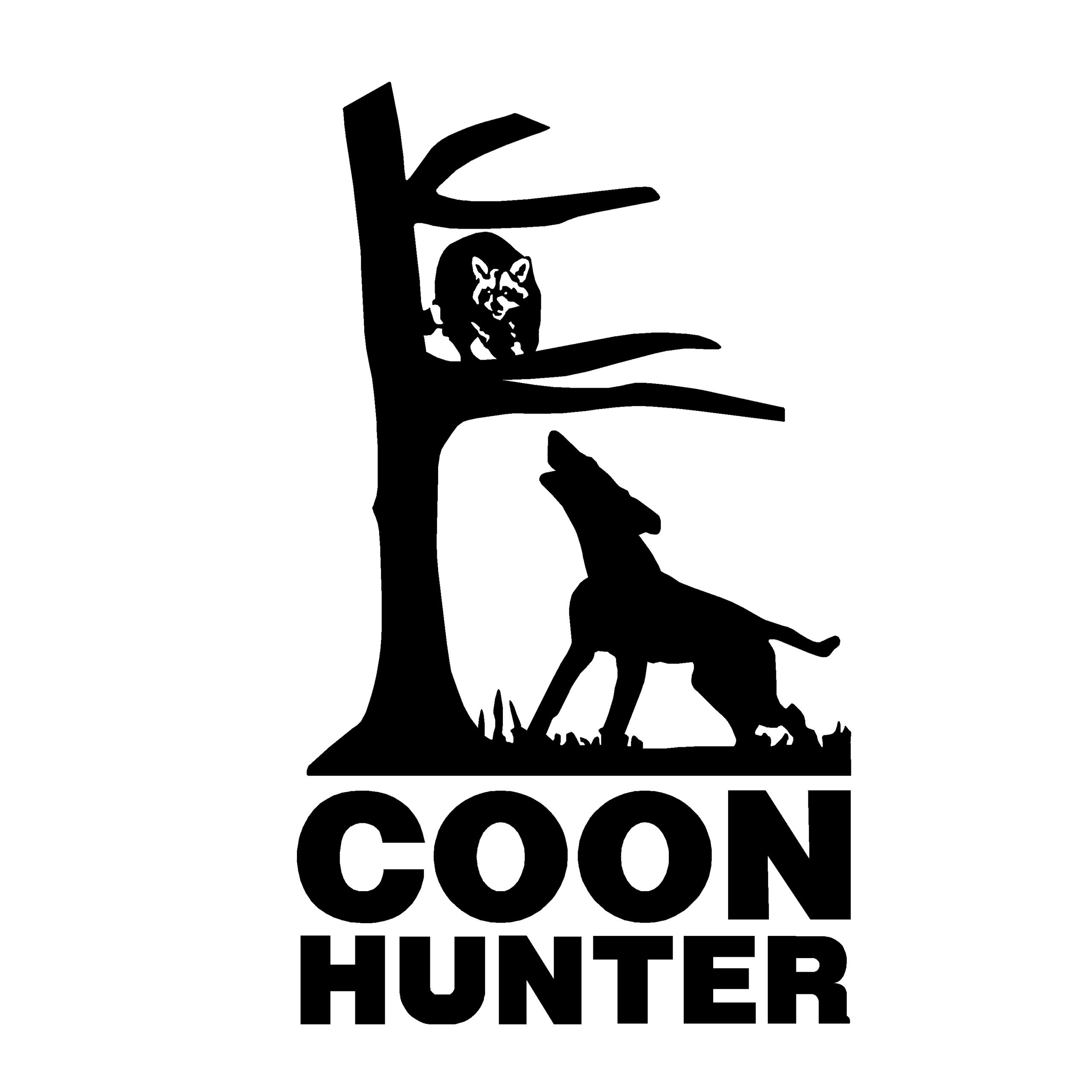 Coon Hunter Decal, Coon Hunter Sticker – 1216