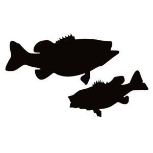 Large Mouth, Bass Decal – Large Mouth Bass Fishing Decal – 1274