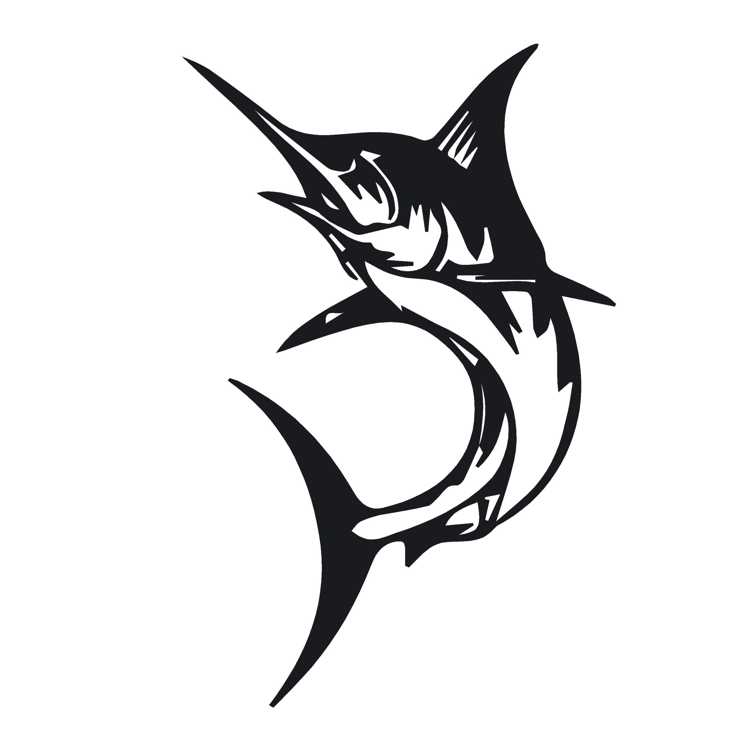 Marlin Fishing Decal – Marlin Fishing Sticker – 2213