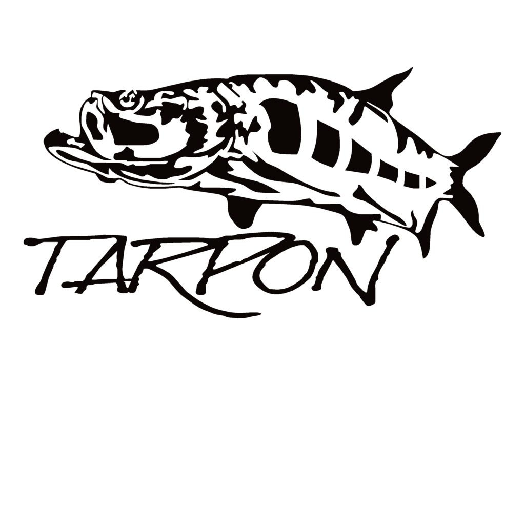 Tarpon fishing decal