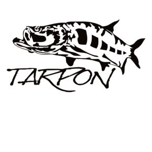 Tarpon fishing decal