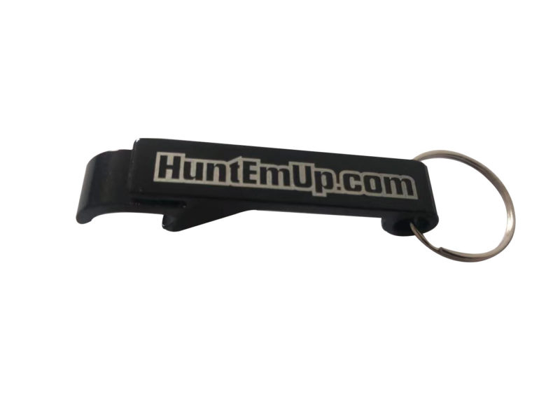 HuntEmUp.com Can Opener - HuntEmUp Bottle Opener