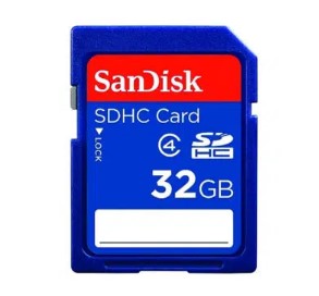 32GB SD Sandisk Memory Card - Trail Camera SD Card